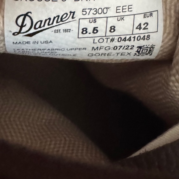 Danner New Grouse Boo0ts, Never Worn, Size 8 Extra Wide (3e) main image 6